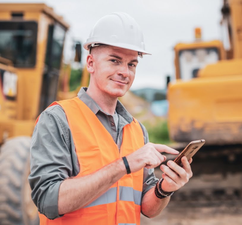 Accompagnement d'un employé à l'aide d'un support mobile