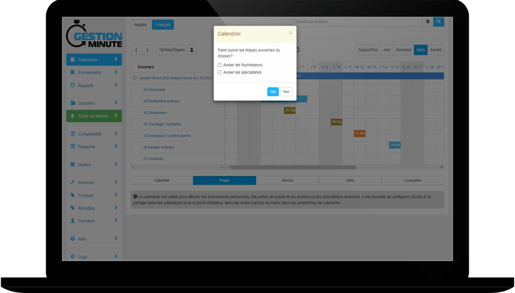 Gestion des sous-traitants​